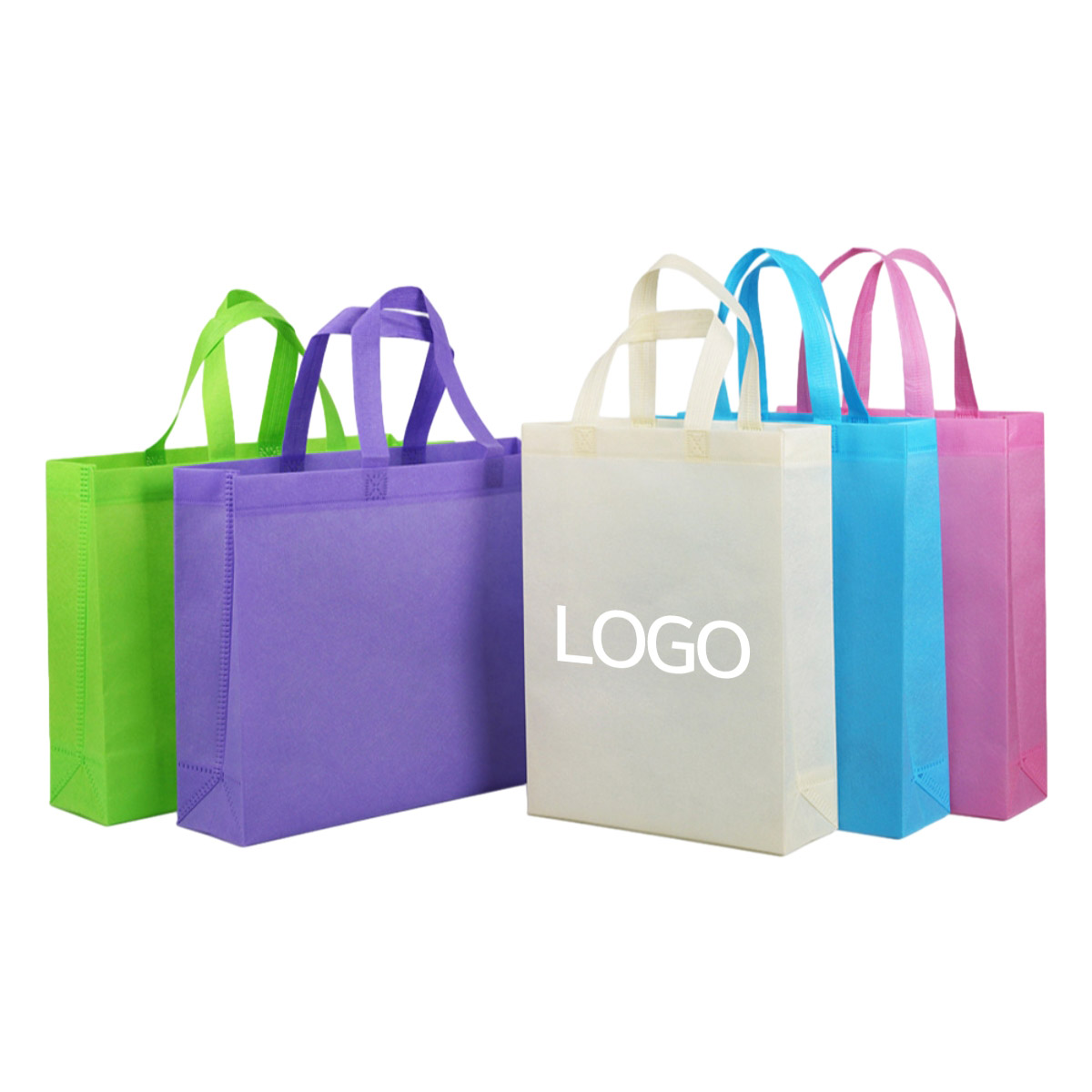 Borsa shopping promozionale in tessuto non tessuto